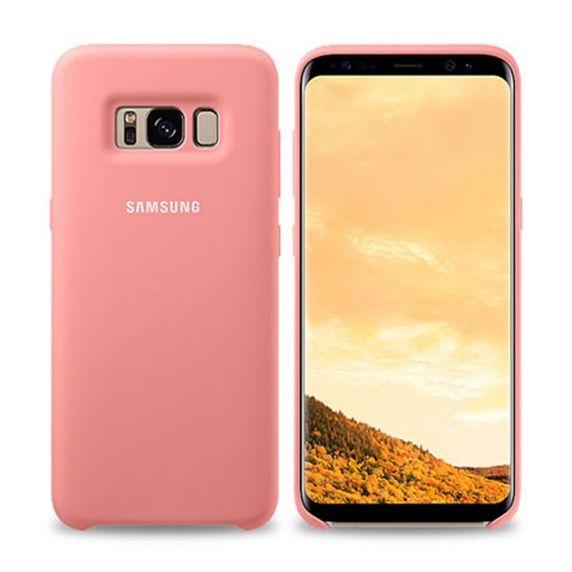 Mobilskal Silikon Samsung Galaxy S8 Plus - Rosa