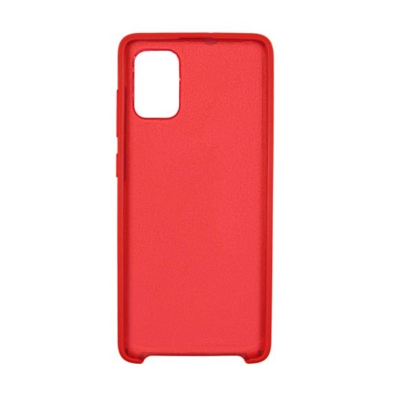 Mobilskal Silikon Samsung Galaxy A71 - Röd