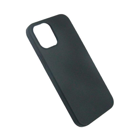 iPhone 12 Pro Max Mobilskal Silikon - Svart