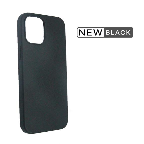 iPhone 12 Pro Max Mobilskal Silikon - Svart