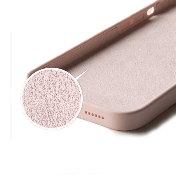 iPhone 14 Silikonskal - Sand Rosa