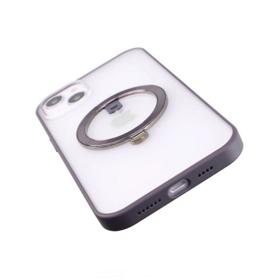 iPhone 14 Skal med MagSafe Stativ Rvelon - Lila