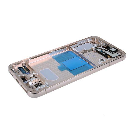 Samsung Galaxy S22 Skärm/Display Original - Rosa Guld