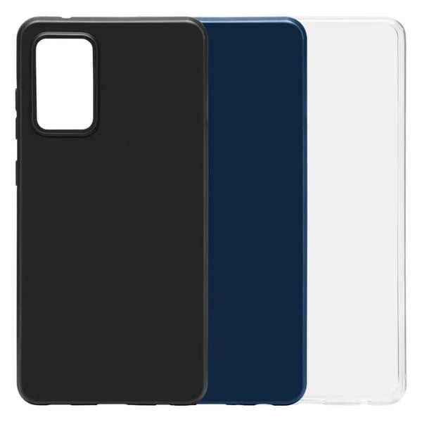 Linocell Second skin Mobilskal för Galaxy A02s Svart