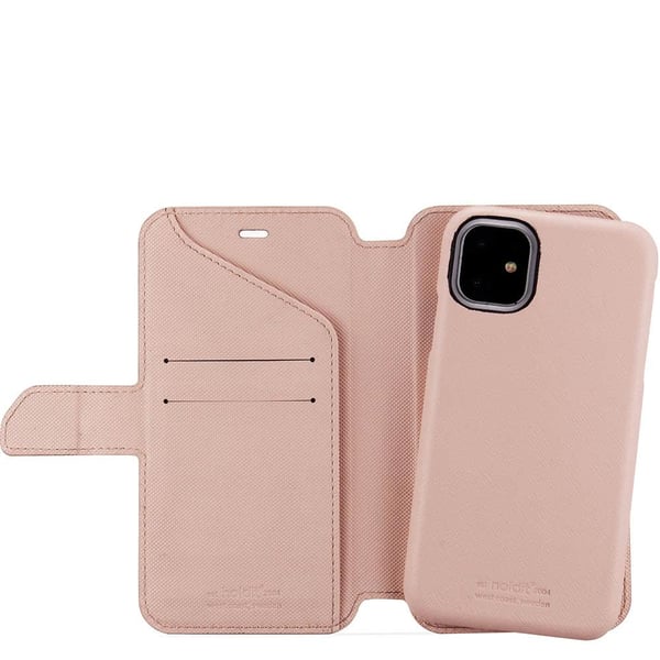 HOLDIT iPhone 11 Fodral Stockholm löstagbart skal Rosa