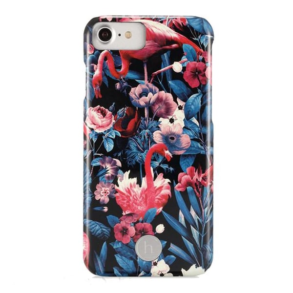 iPhone 8/7/6s/6/2020 SE/2022 SE  Paris-magnetkompatibelt skal (Flamingo Garden)