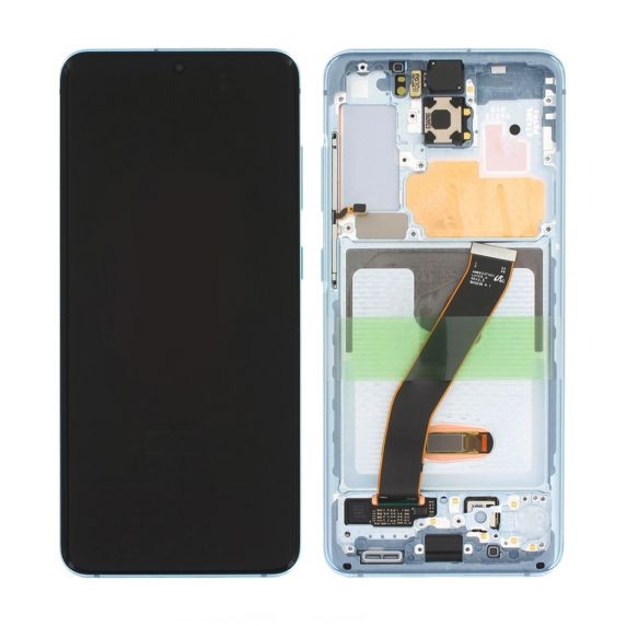Samsung Galaxy S20 5G Skärm med LCD Display Original - Blå