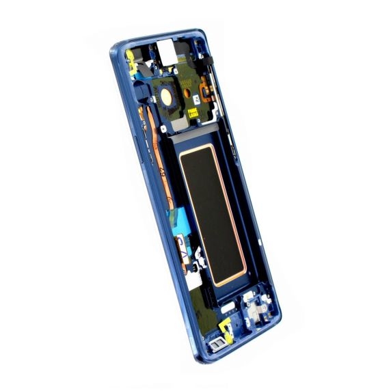 Samsung Galaxy S9 Skärm med LCD Display Original - Korall Blå