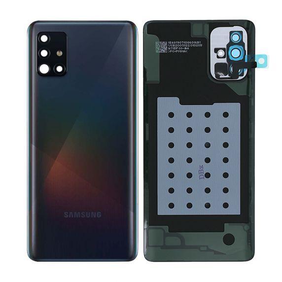 Samsung Galaxy A71 Baksida Original - Svart