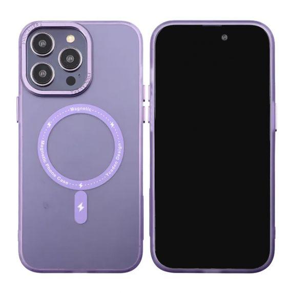 iPhone 14 Pro Max Mobilskal med MagSafe - Frostat Lila