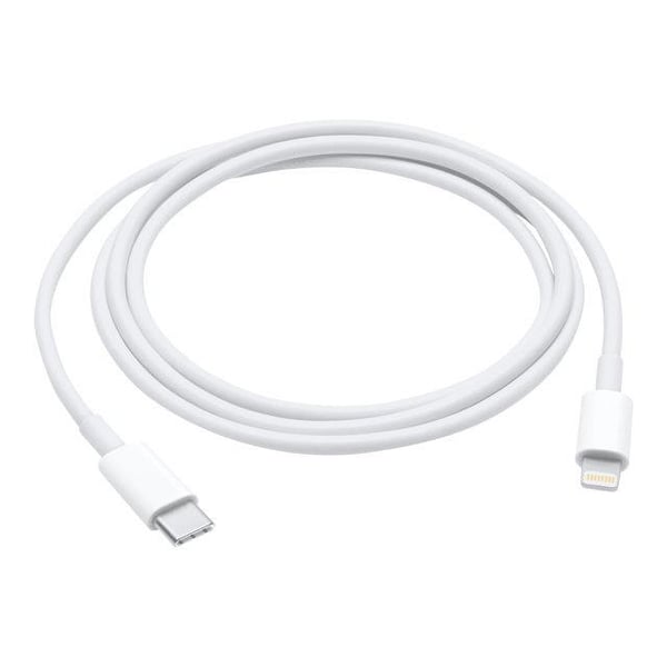 Lightning-kabel till USB-C, 1m, vit två stycken