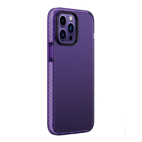iPhone 13 Pro Max Stöttåligt TPU Mobilskal - Lila