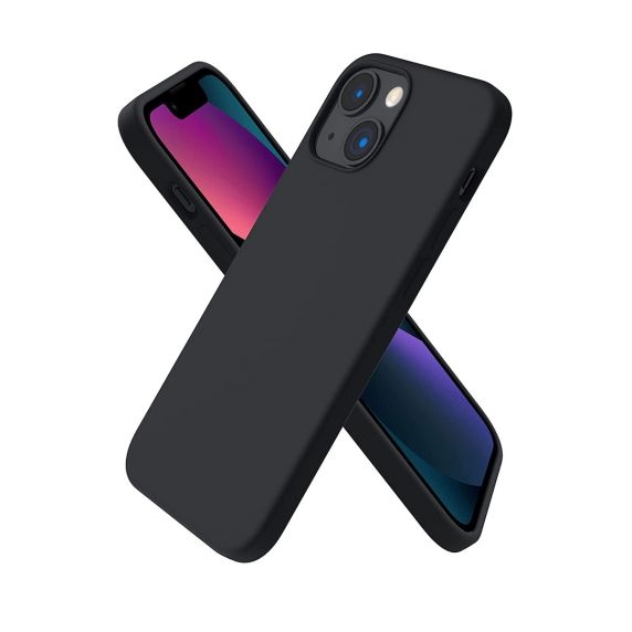 Mobilskal Silikon iPhone 13 Mini - Svart