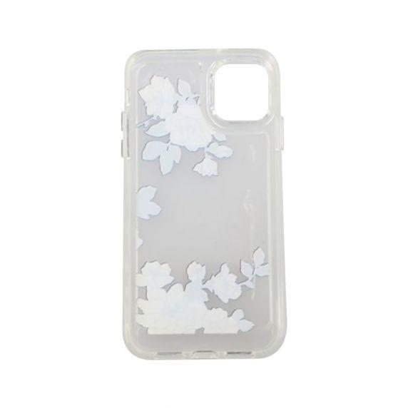 iPhone 12/12 Pro Mobilskal med motiv - Lila Blad