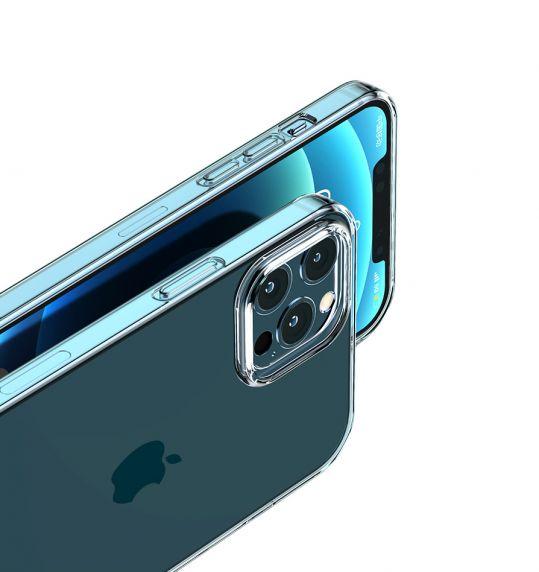 iPhone 12 Mini Stöttåligt TPU Skal - Transparent