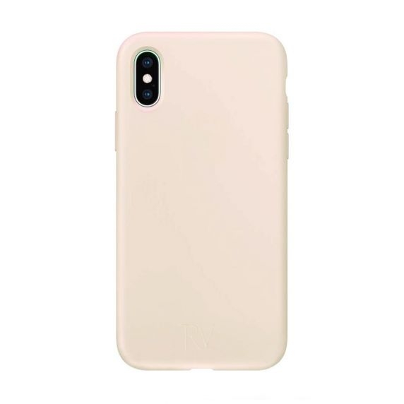 iPhone X/XS Skal - Silikon Beige Rvelon