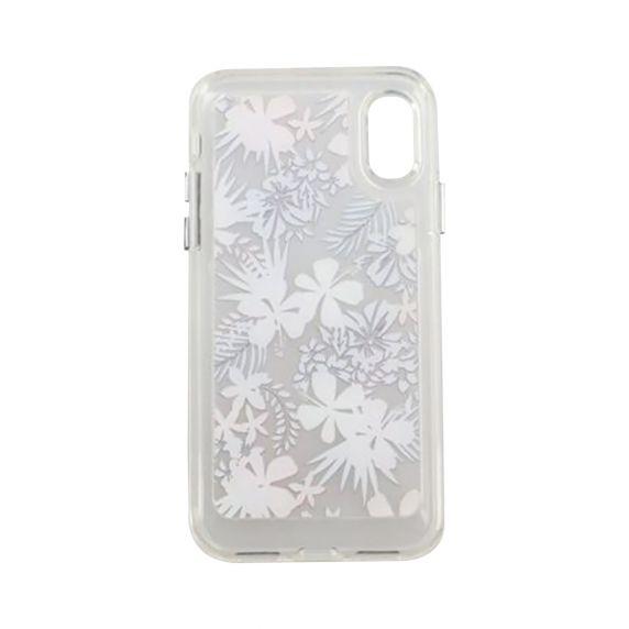 iPhone X/XS Mobilskal med motiv - Röda Blommar