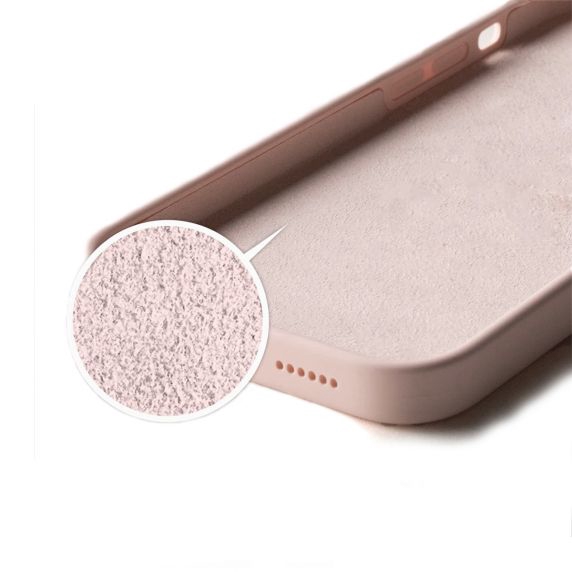 Silicone Case iPhone 15 - Sand Pink