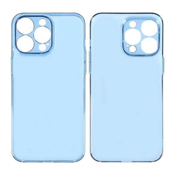 iPhone 15 Pro Mobilskal Ultratunt TPU - Blå