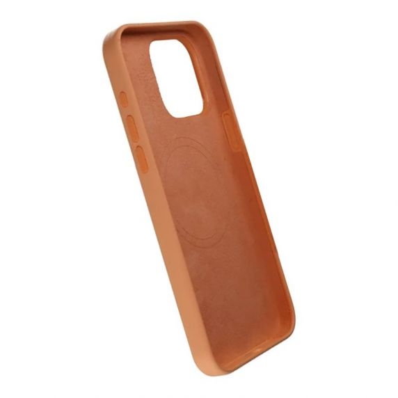 iPhone 15 Pro Max Silikonskal Rvelon MagSafe - Gul