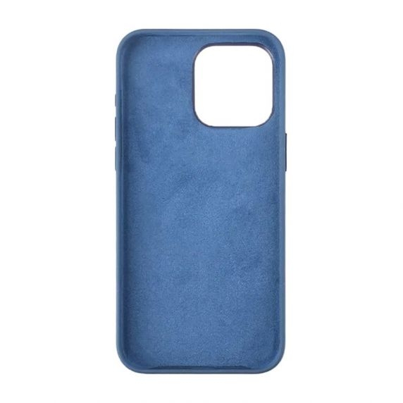 iPhone 15 Pro Mobilskal Silikon Rvelon - Mörkblå