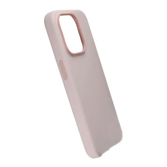 iPhone 15 Pro Silikonskal Rvelon MagSafe - Rosa