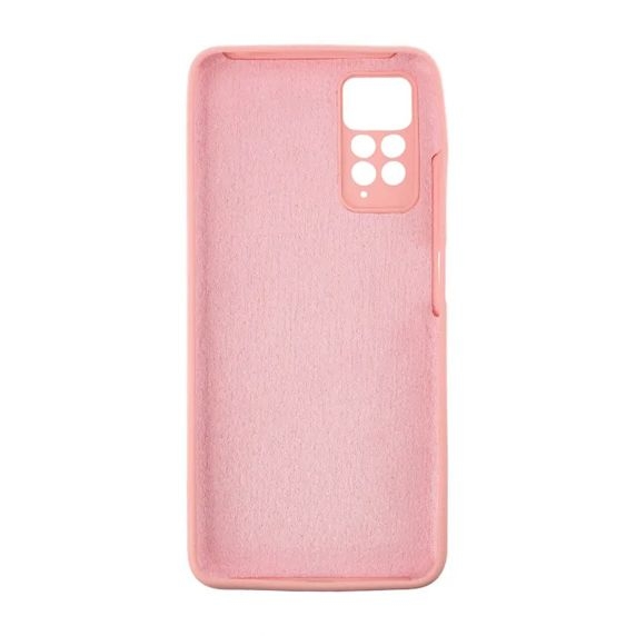 Xiaomi Redmi Note 11 Silikonskal med Kameraskydd - Rosa