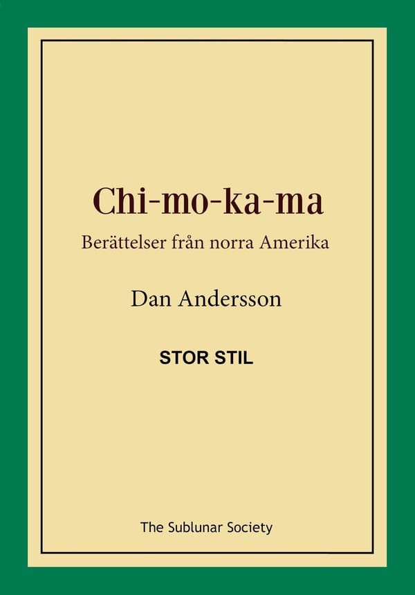 Chi-mo-ka-ma 9789188221858