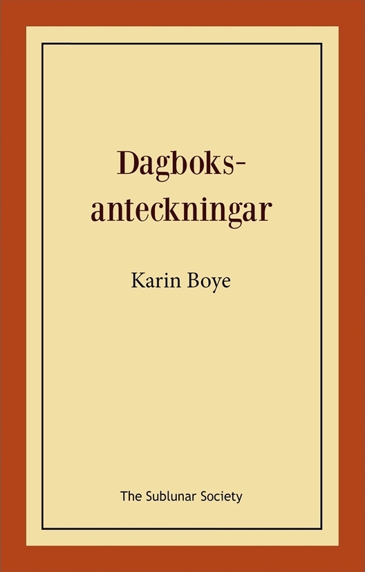 Dagboksanteckningar 9789188221285