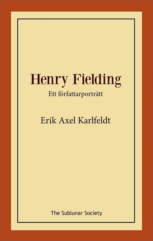 Henry Fielding 9789188221759