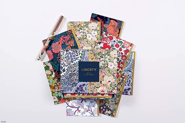Liberty Floral Greeting Assortment Notecard Set 9780735365551