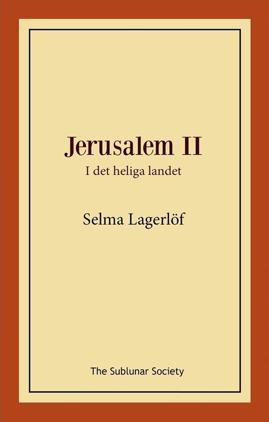 Jerusalem II: i det heliga landet 9789188999399