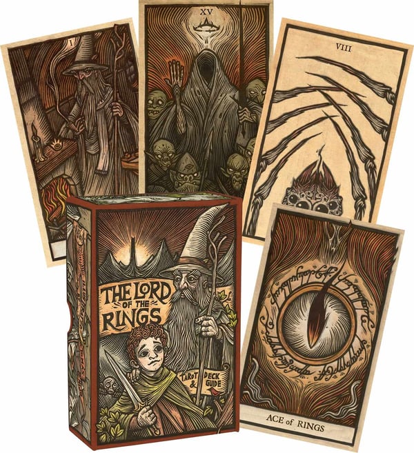 The Lord of the Rings Tarot Deck and Guide 9781647228095