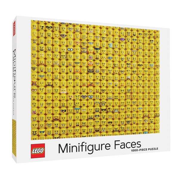 Lego Minifigure Faces 1000-Piece Puzzle 9781797210193 Lego Minifigure Faces 1000-Piece Puzzle 9781797210193
