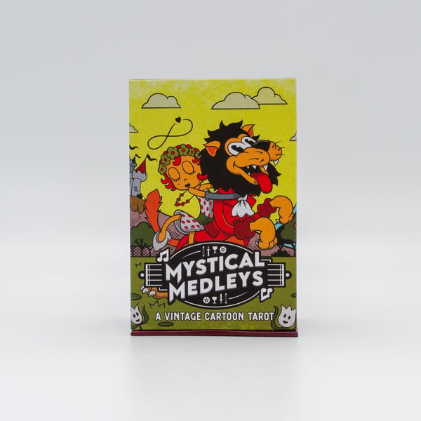 Mystical Medleys: A Vintage Cartoon Tarot 9781912634378
