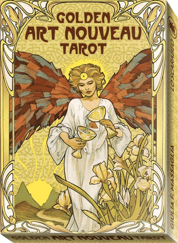 Golden Art Nouveau Tarot - Grand Trumps 9788865278987