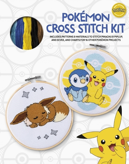 Pokémon Cross Stitch Kit 9781446310618