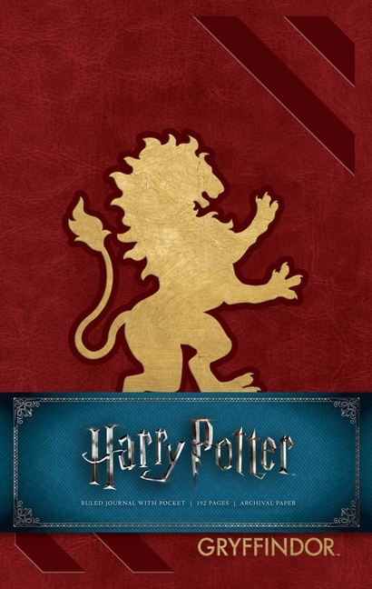 Harry potter gryffindor hardcover ruled journal 9781683833178