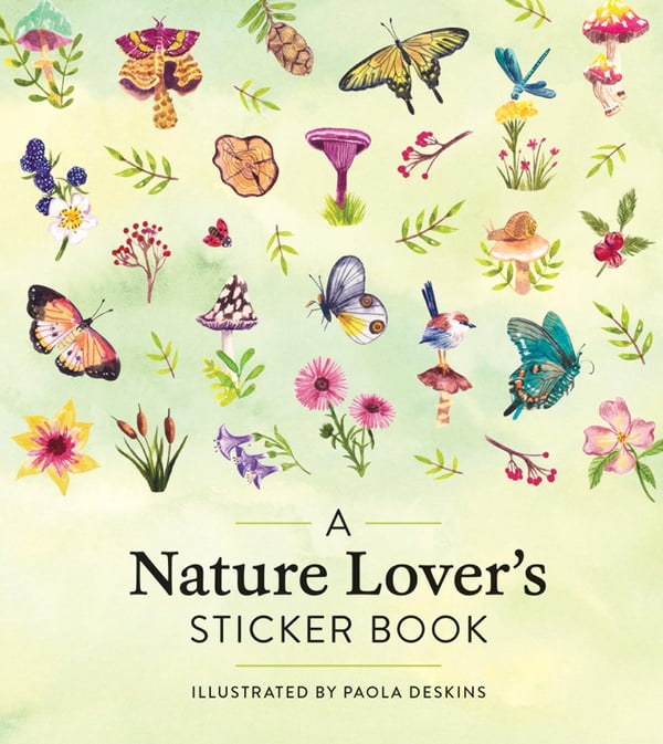 A Nature Lover's Sticker Book 9781523524808