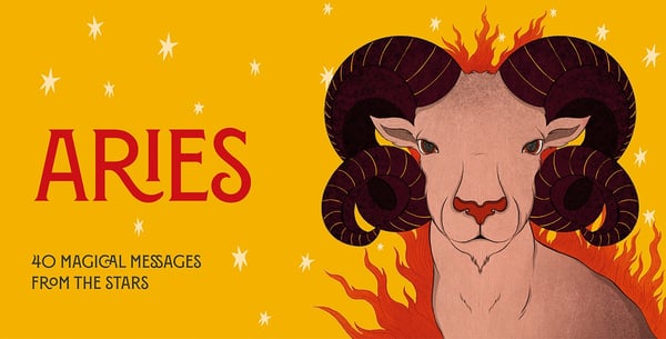 Aries Pocket Zodiac Cards 9781590035597