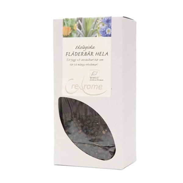 Crearome  Fläderbär hela eko 100 g 7330970551015