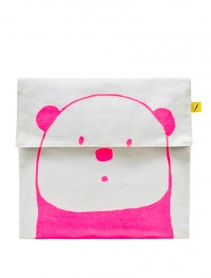 FLUF Snackbag PANDA, Pink 613739737392