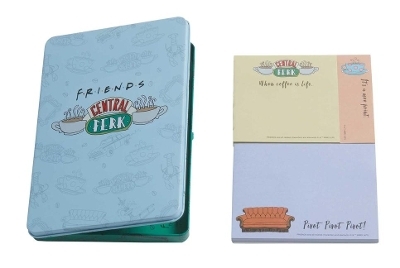 Friends: Central Perk Sticky Note Tin Set 9781647222147 Friends: Central Perk Sticky Note Tin Set 9781647222147