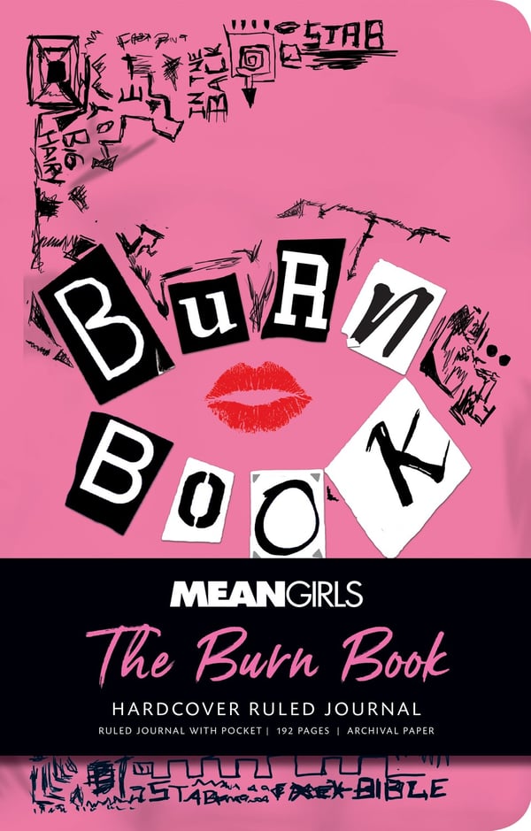 Mean Girls: The Burn Book Hardcover Ruled Journal 9781683838173