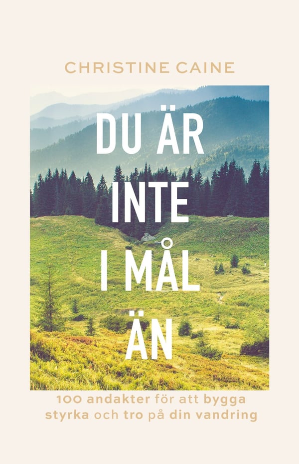 Du är inte i mål än 9789189920064