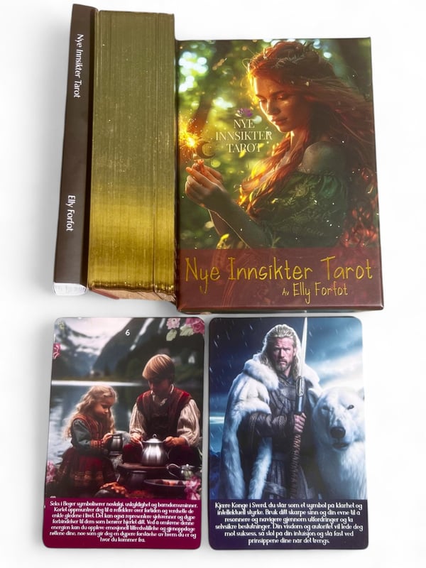 Nye innsikter tarot (Norsk) 9789199006413 Nye innsikter tarot (Norsk) 9789199006413