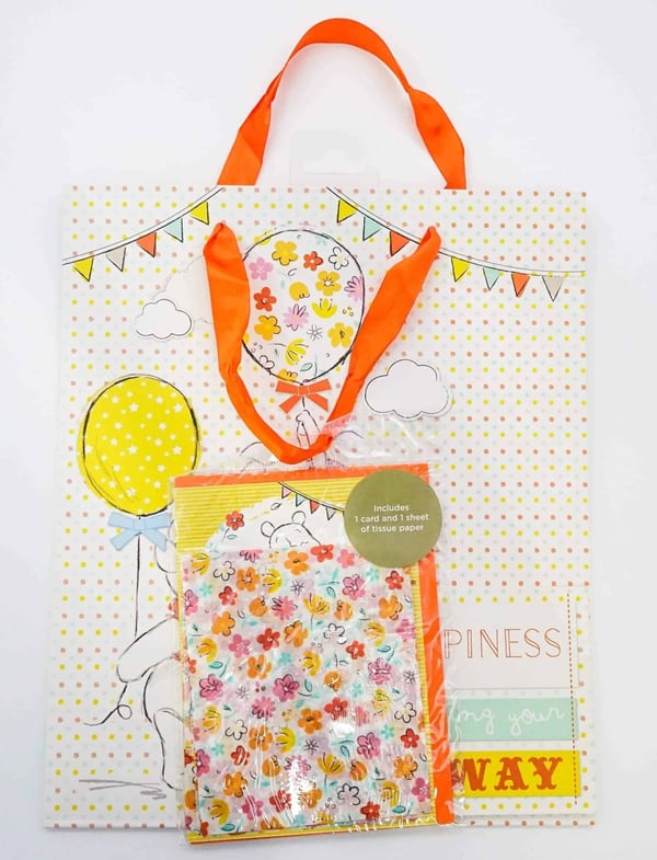 Winnie the Pooh Gift Bag inc card 5015116244595