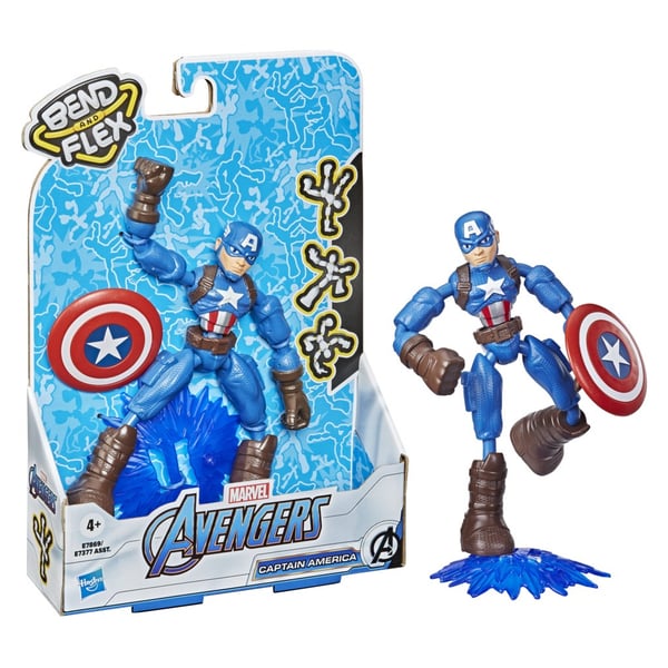 Bend and flex Captain America - Avengers