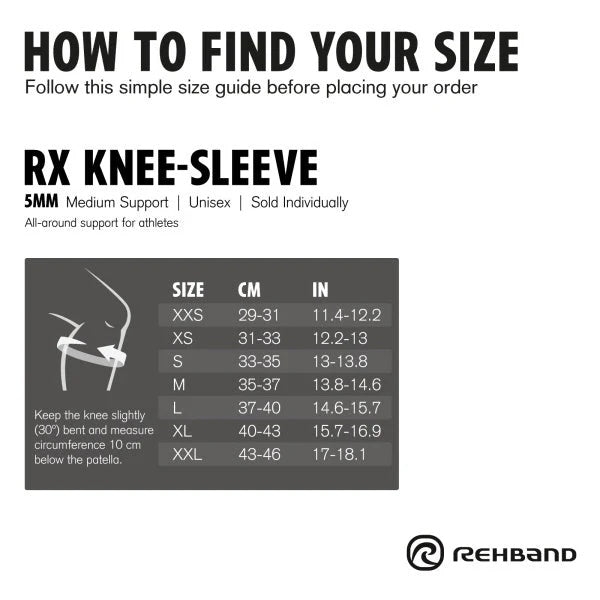 Rehband Rx Knee 5mm