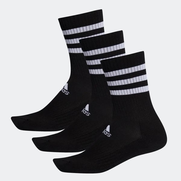 Adidas Padelstrumpor Crew Black 3-pack